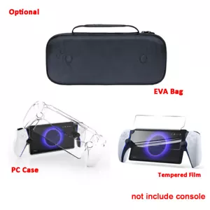 Protective Case Storage Bag Tempered Film For PS5 PlayStation Portal Remote - Picture 1 of 18