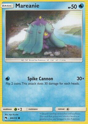 Mareanie 68/214 Lost Thunder Common Pokemon Card NM/M