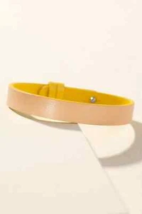 Keep Collective MARIGOLD/CAMEL leather band, NIP! - Picture 1 of 2