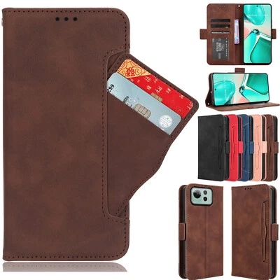 For Asus Zenfone 12 Ultra, Separable Card Slot Leather Wallet Stand Case Cover - Image 1 of 4