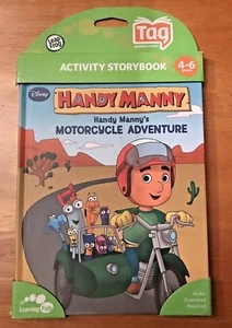 Tag Book - Disney Handy Manny - Motorcycle Adventure for Ages 4-6 - Picture 1 of 5