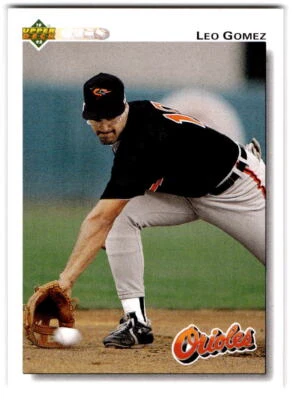 Leo Gomez 1992 Upper Deck #161 Baltimore Orioles - Image 1 of 2