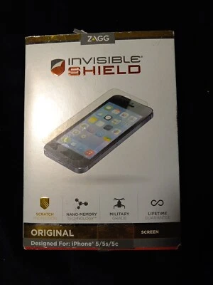 ZAGG InvisibleShield Premium Clear Screen Protector iPhone 5 / 5s / 5c - Image 1 of 4
