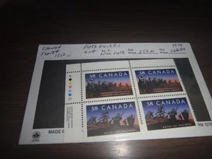 canada scott#1250ii plate block of mint stamps cat.$250.00 U.L. - Picture 1 of 2