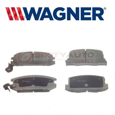 Wagner Brake Rear Disc Brake Pad Set for 1985-1995 Toyota MR2 2.2L L4 - ig - Image 1 of 4