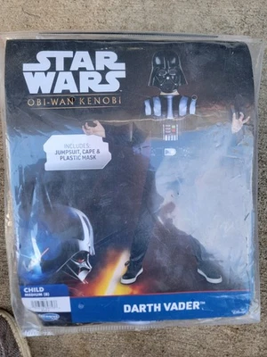Nuevo Disfraz de Halloween Star Wars Darth Vader para niños talla 8 Foto 1 de 2