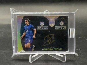 Panini Eminence Andrea Pirlo Crown Jewels 2018 doble diamante automático 5/5 Italia 1/1 - Imagen 1 de 2