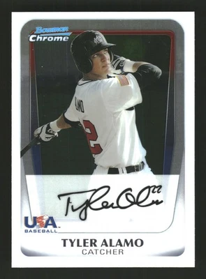 Tyler Alamo 2011 Bowman Draft Picks & Prospects #BDPP92 Chrome Prospects - Image 1 of 2