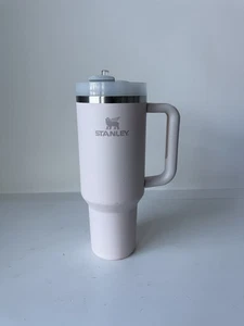 Stanley Quencher H2.0 Flowstate Tumbler 40oz Rose Quartz - Picture 1 of 7
