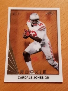 2016 Leaf Rookie Retro Silver #5 Cardale Jones Clear #'d 21/25 - Bild 1 von 3
