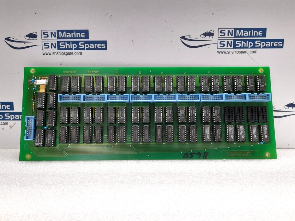 Bingo King BK 1678 REC Rev 2 PCB Foto 1 de 4