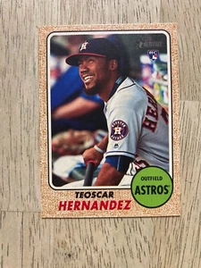 2017 Topps Heritage #654 TEOSCAR HERNANDEZ (RC) - Picture 1 of 1