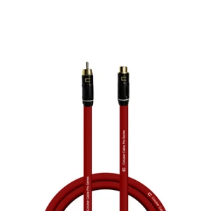 RCA Male - Female Unbalanced Phono Cable - Custom Length Color Premium Cord - Picture 1 of 17