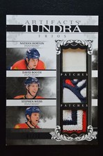 2009-10 Artifacts Trios Patches DAVID BOOTH/NATHAN HORTON/STEPHEN WEISS /10