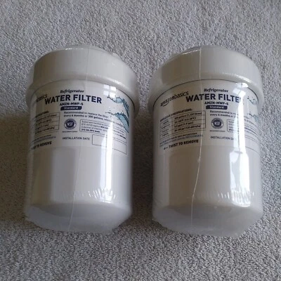 2 Pk Water Filter Amazon Basics Sealed Replacement AMZN-MWF-P for Refrigerator   - Image 1 of 4
