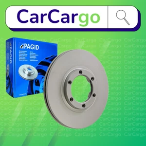 Par de discos de freno delanteros Pagid ventilados para Isuzu Trooper 2.6 i 1987-1991 257 mm - Imagen 1 de 9