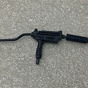 Original G.I. Joe ARAH 1988 Shockwave Blue Uzi Submachine Gun Part FREE SH - Picture 1 of 2