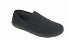 George Men's Black Sherpa Aline Slip-on Clog Slippers Shoes: S-XL