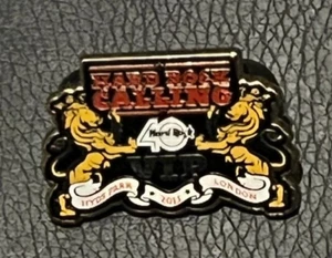 HARD ROCK CAFE Pin Badge Hard Rock Calling Hyde Park London VIP 2011 - Picture 1 of 2