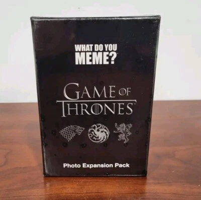 GAME OF THRONES  Photo Expansion Pack  NEW and SEALED  What Do You MEME?  HBO - Image 1 of 4