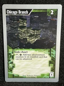 Netrunner 1996 WOTC Uncommon Node - Chicago Branch (FREE SHIPPING) - Picture 1 of 1