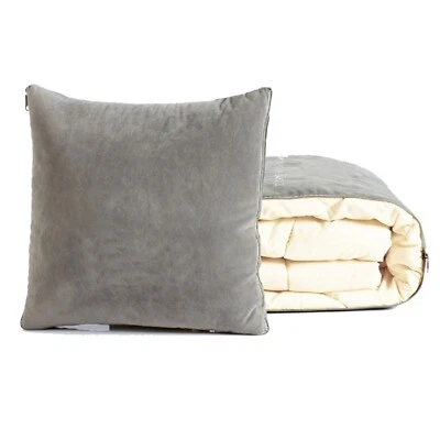 Manta cálida 2 en 1 cojín almohada plegable edredón para Tesla modelo 3 Y S X Foto 1 de 4