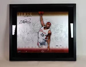 Lebron James Cleveland Cavaliers Autographed 16x20 Signature Slams Framed UDA - Picture 1 of 4