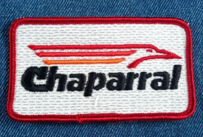 NOS 70s Vintage Original CHAPARRAL 3.5" PATCH Motorcycle Snowmobile Boats Racing - Image 1 of 3