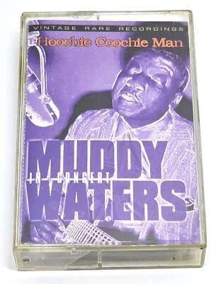 Muddy Waters In Concert Hoochie Coochie Man Cassette Tape 1996 - Image 1 of 4