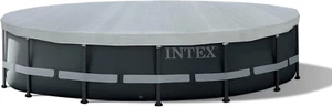 Intex 4.88M Deluxe round above Ground Outdoor Pool UV Protective Cover Set Si... - Picture 1 of 3