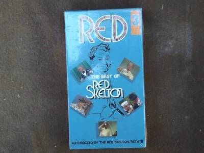 VHS The Best Of Red Skelton 3 Full Living Color 60 Minutes Brand New Sealed - Image 1 of 2
