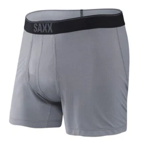 SAXX Men's Vibe Super Soft Dry Mesh Breathable Boxer Briefs Size S - Picture 1 of 5