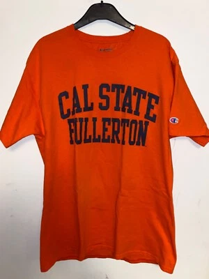 Cal State Fullerton Shirt Mens Large “Champion” orange CSU Titans - Image 1 of 4