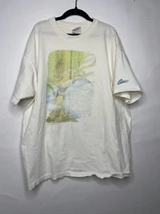 Vintage Ballads And Sagas Tee Shirt Size XL Made In USA Graphitti White 90s - Picture 1 of 12