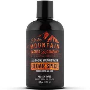 Cedar Spice All-In-One Body Wash – Shampoo, Body Wash, Conditioner, Face Wash... - Picture 1 of 8
