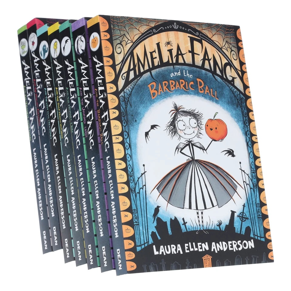 Amelia Fang Series by Laura Ellen Anderson 7 Books Collection Set - Ages7-10-PB - Image 1 of 4