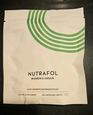 Nutrafol Women's Vegan Hair Growth Dietary Supplement 120 Capsules Refill Bag - Image 1 of 2