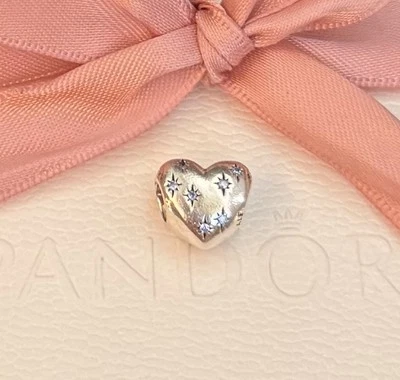 Original Pandora Disney Charm „Cinderellas Herz“ silber 925 #791593CFL - Bild 1 von 3