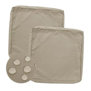 Ersatz Outdoor Kissenbezüge 24x24x5 Zoll, wasserdicht 24"X24"X5" Khaki - Bild 1 von 6