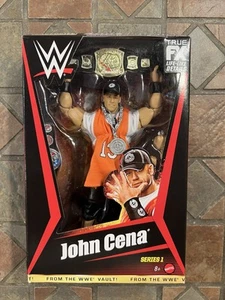 Cinturón Figura Elite Exclusivo Mattel WWE JOHN CENA Bóveda Serie 1 Lado del Anillo - Imagen 1 de 2