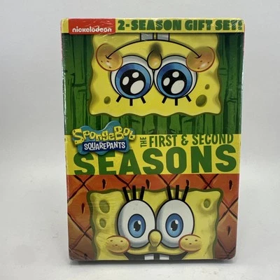 SpongeBob SquarePants -TV SERIES-Complete 1st & 2nd Seasons (New/Sealed DVD) - Image 1 of 4