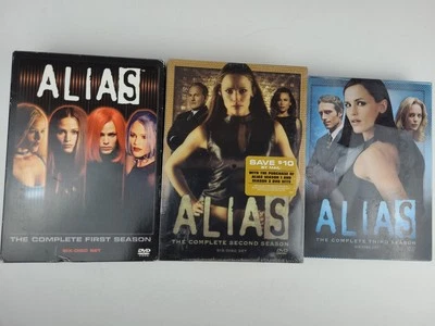 ALIAS DVD Lot Season 1 2 3 Jennifer Garner Victor Garber JJ Abrams TV *AS IS* - Image 1 of 4