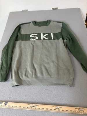 Adewah Ski Sweater Mens 2XL Crewneck Pullover Knit Winter Novelty Jumper - Image 1 of 4