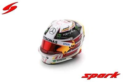 1:5 Helmet -- Lewis Hamilton - 2018 World Champion -- Mercedes -- Spark F1 - image 1 of 4