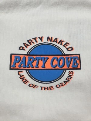 Camiseta sin mangas de colección Lake of the Ozarks Party Cove Party desnuda para mujer talla L  Foto 1 de 4