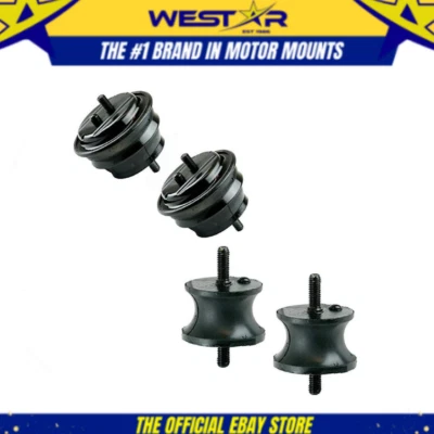 Juego de 4 piezas de montaje de motor y transmisión para BMW 525i/ 97-00 528i/ 01-03 530i 01-03 Foto 1 de 3