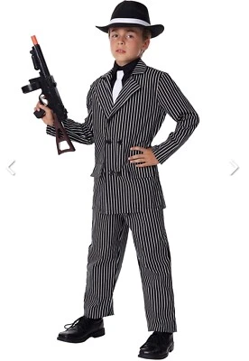 Disfraces California Disfraz Gángster Niño Mediano (8-12) Foto 1 de 4