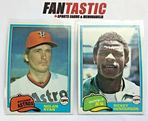 1981 Topps Baseball Card YOU PICK #501 - 726 Finish Your Team Set! - Picture 1 of 2