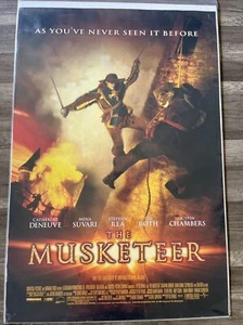 Vintage 2001 THE MUSKETEER Original Promo Double-Sided Movie poster 27” x 40” - Picture 1 of 2