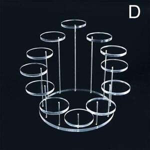 Acrylic Cupcake Stand Jewelry Cake Dessert Display Stand Rack Party Holder New